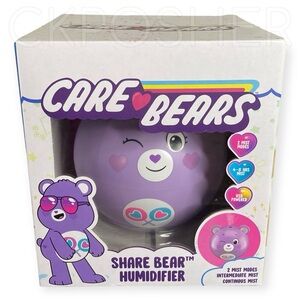 🧨1 LEFT🧨 (1) Care Bears Share Bear Humidifier Retro Purple Collectible - 2 Modes